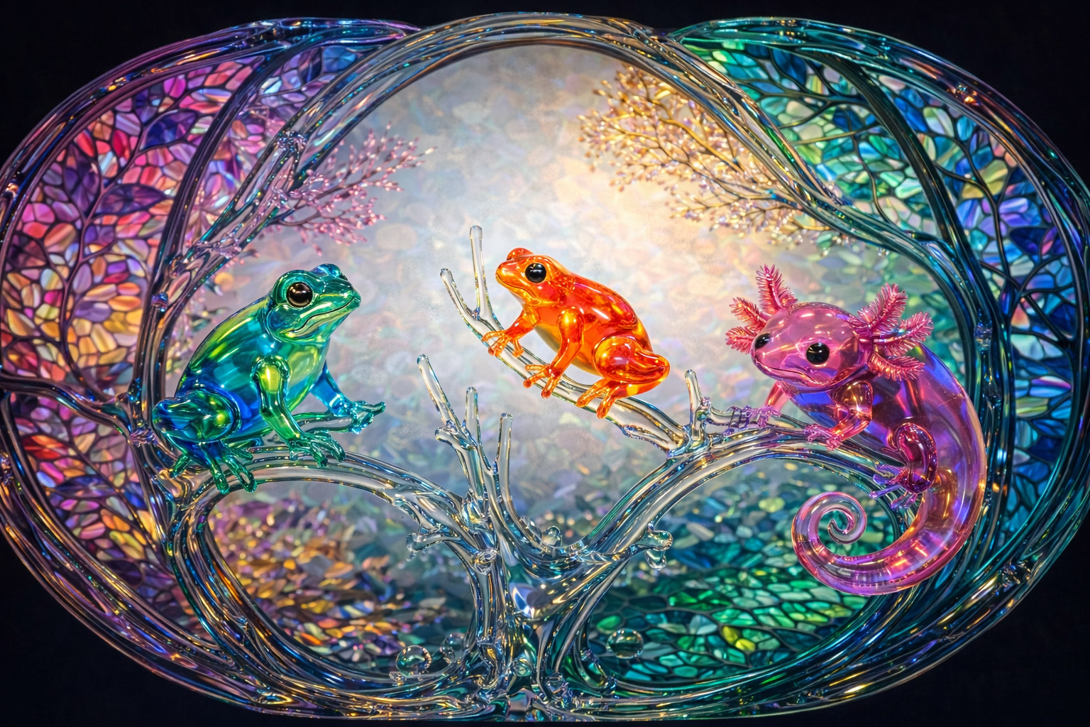 Murano Glass Amphibians