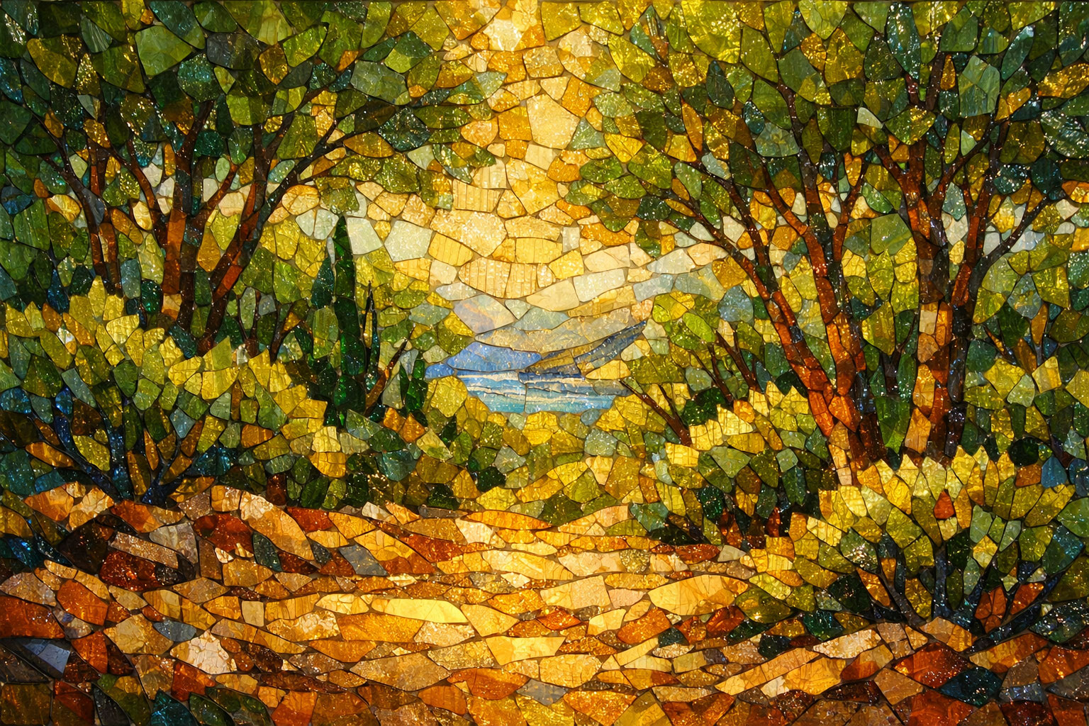 Murano Glass Biome (Mediterranean Forest)