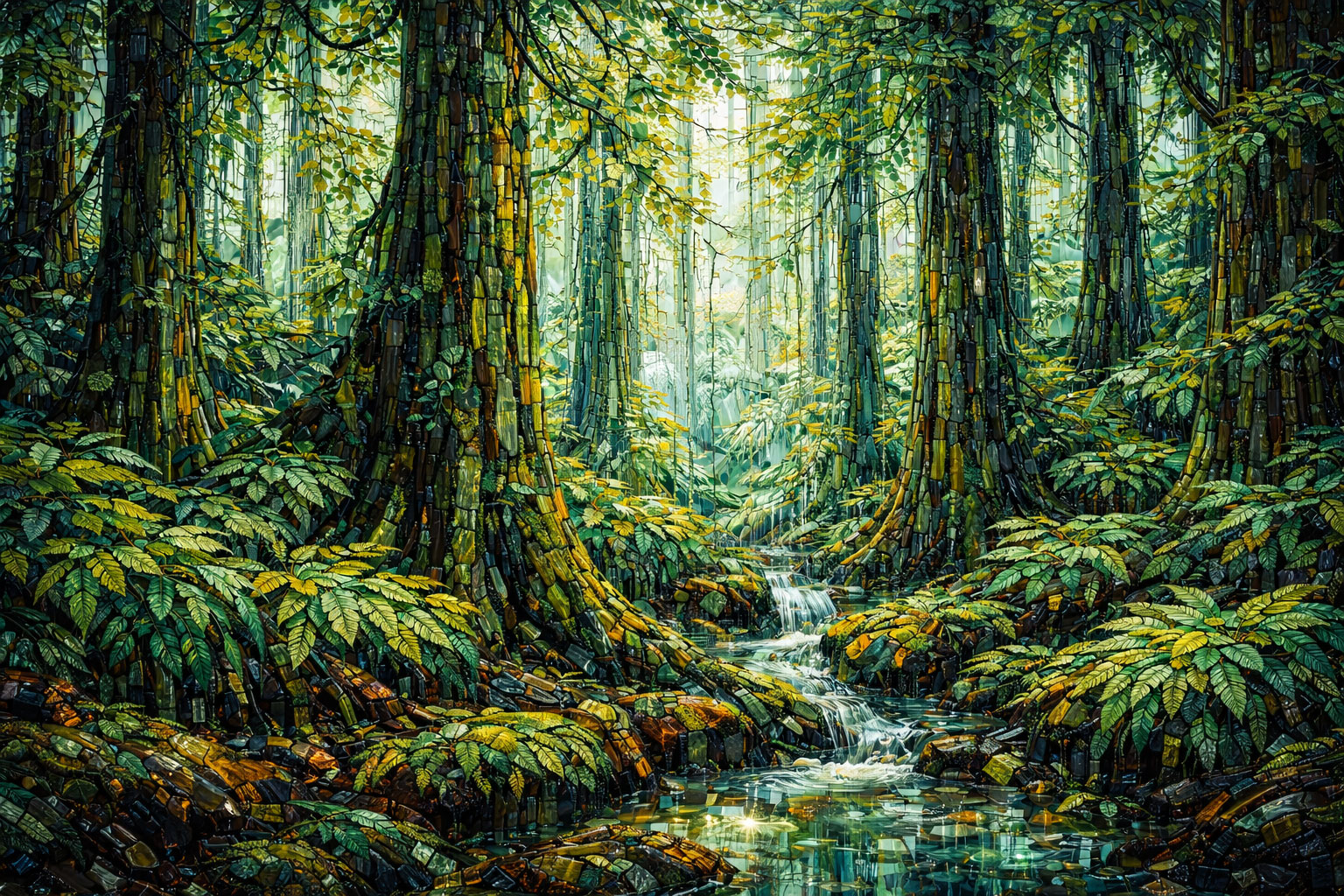 Murano Glass Biome (Temperate Rainforest)