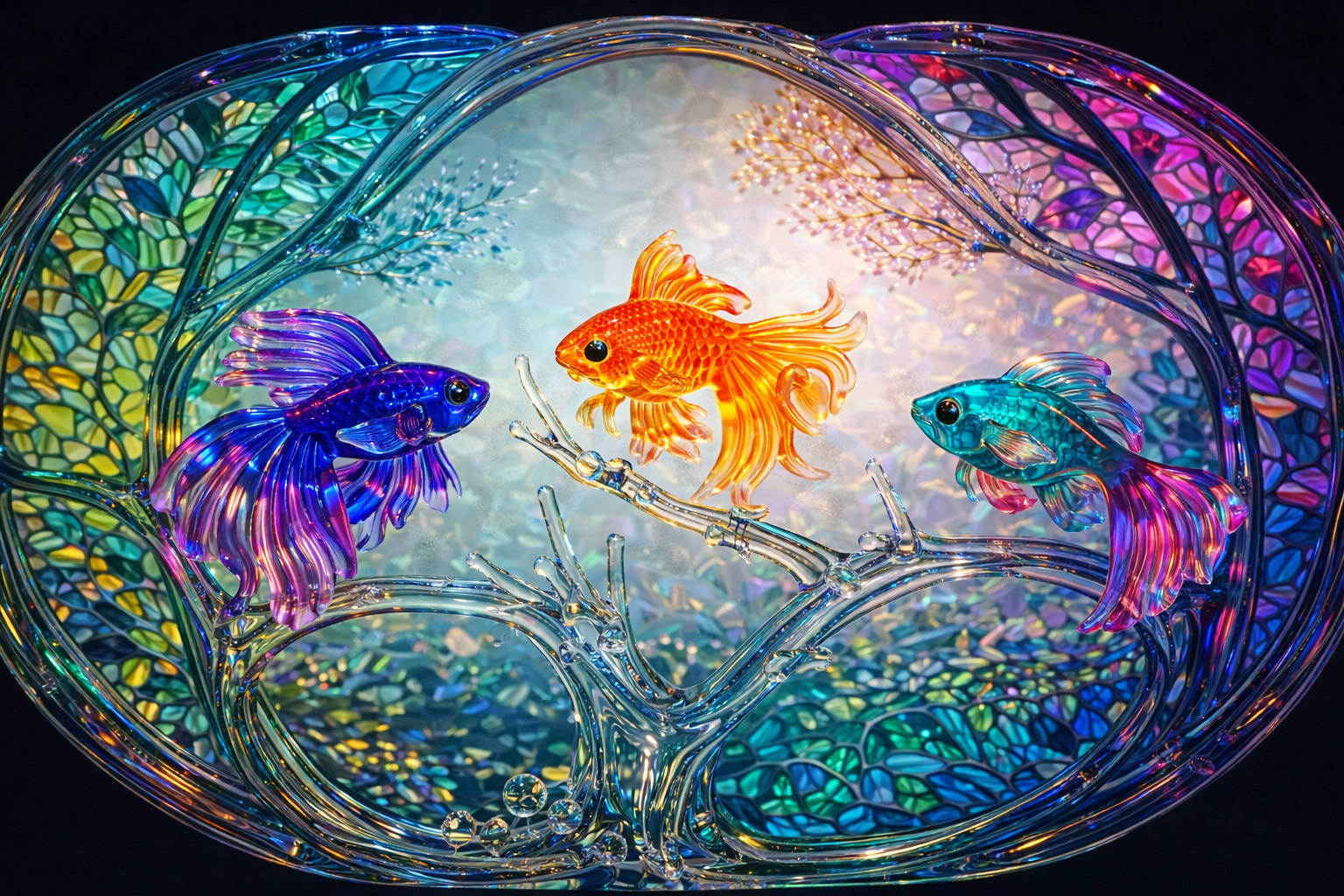 Murano Glass Fishes