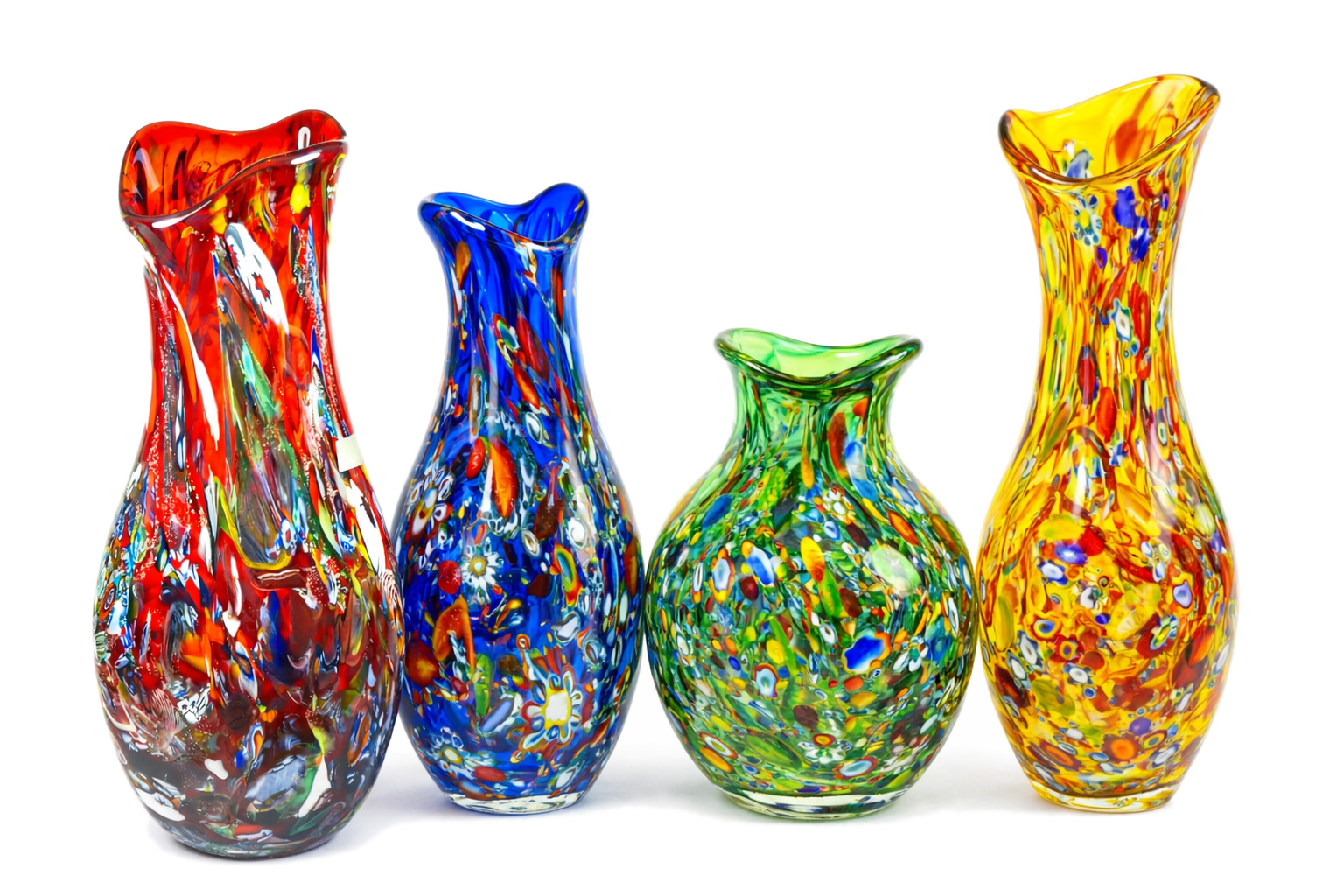 Murano Glass Vases